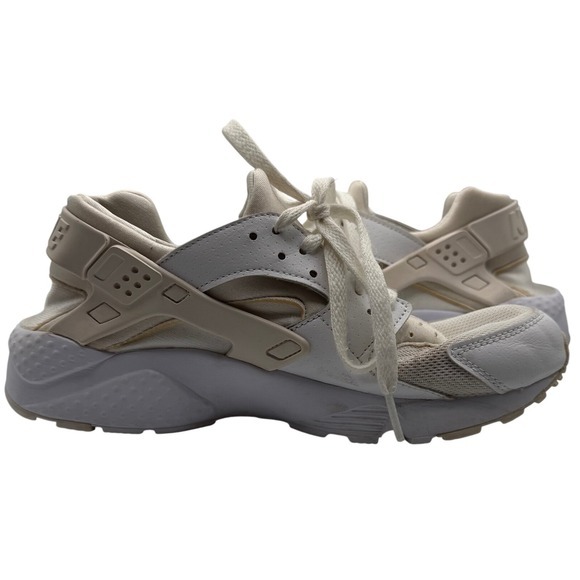 Nike Air Huarache Run GS Women 7Y White‎ Sneakers Streetwear Athleisure Casual - Picture 2 of 12